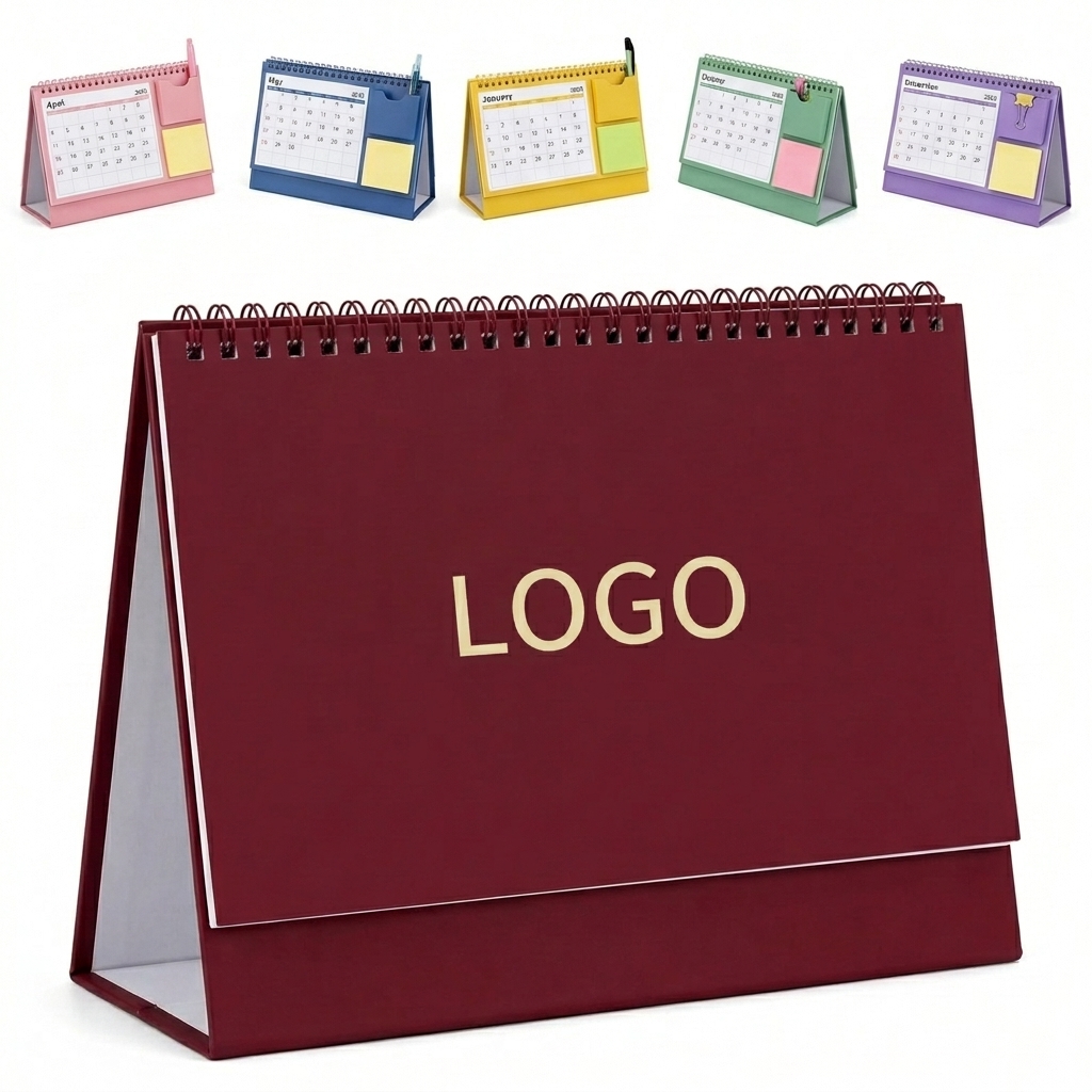Modular Desk Calendar Holder - Customizable Photo & Planning Organizer Base