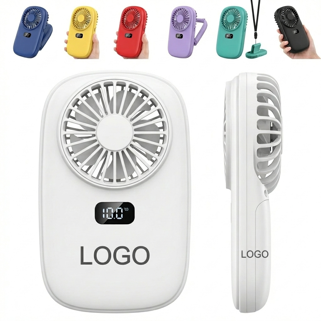 FreeBreeze Adjustable Hands-Free Neck & Desktop Personal Fan