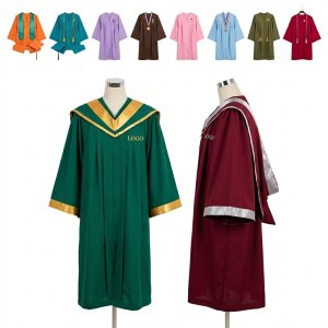 Custom Embroidered Graduation Gown for Schools & Organizations